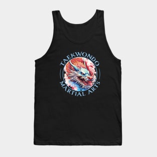 Taekwondo Martial Arts Dragon Tank Top